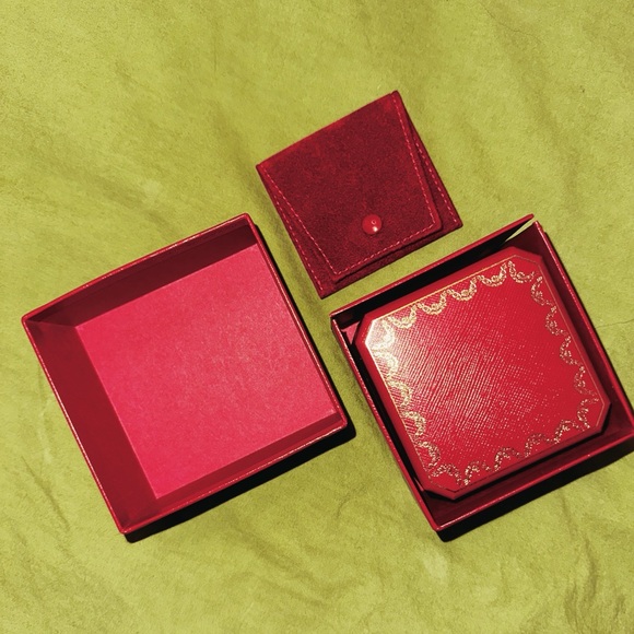 Authentic* Cartier Ring Box and Gift Box - NWT - Picture 5 of 13
